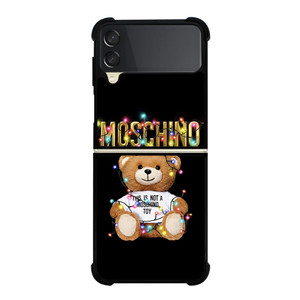 MOSCHINO BEAR Samsung Z Flip 3 Case MOSCHINO BEAR Samsung Z Flip 3 Case