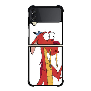 MUSHU DRAGON MULAN DISNEY Samsung Z Flip 3 Case MUSHU DRAGON MULAN DISNEY Samsung Z Flip 3 Case