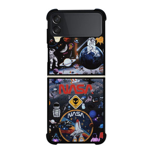 NASA LOGO 4 Samsung Z Flip 3 Case NASA LOGO 4 Samsung Z Flip 3 Case