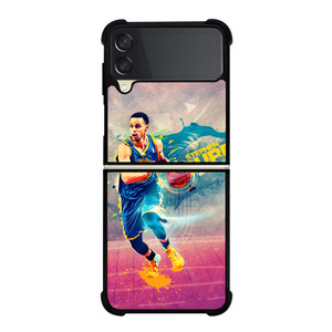 NBA GOLDEN STATE WARRIORS STEPHEN CURRY 3 Samsung Z Flip 3 Case
