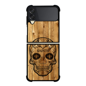 NEW ORLEANS SAINTS SKULL 3 Samsung Z Flip 3 Case NEW ORLEANS SAINTS SKULL 3 Samsung Z Flip 3 Case