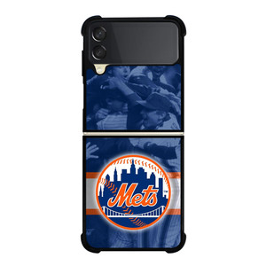 NEW YORK METS LOGO 4 Samsung Z Flip 3 Case NEW YORK METS LOGO 4 Samsung Z Flip 3 Case