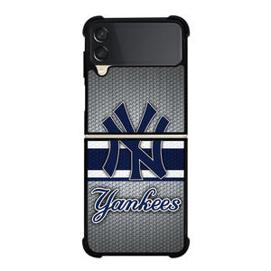 NEW YORK YANKEES LOGO MLB 3 Samsung Z Flip 3 Case NEW YORK YANKEES LOGO MLB 3 Samsung Z Flip 3 Case