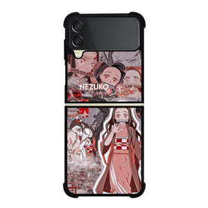 NEZUKO KAMADO DEMON SLAYER COLLAGE Samsung Z Flip 3 Case NEZUKO KAMADO DEMON SLAYER COLLAGE Samsung Z Flip 3 Case