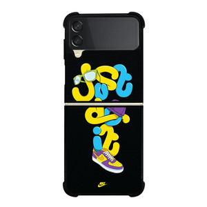 NIKE LOGO JUST DO IT Samsung Z Flip 3 Case NIKE LOGO JUST DO IT Samsung Z Flip 3 Case