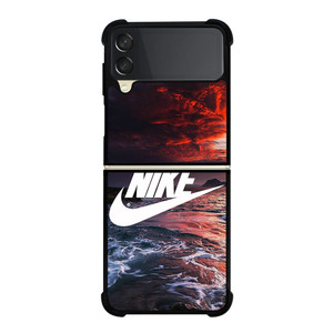 NIKE LOGO SUNSET Samsung Z Flip 3 Case NIKE LOGO SUNSET Samsung Z Flip 3 Case