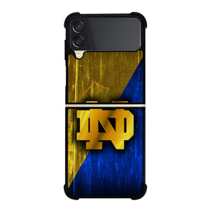 NOTRE DAME LOGO 3 Samsung Z Flip 3 Case NOTRE DAME LOGO 3 Samsung Z Flip 3 Case