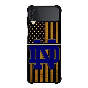 NOTRE DAME LOGO Samsung Z Flip 3 Case NOTRE DAME LOGO Samsung Z Flip 3 Case