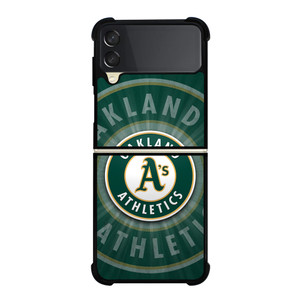 OAKLAND ATHLETICS LOGO Samsung Z Flip 3 Case OAKLAND ATHLETICS LOGO Samsung Z Flip 3 Case