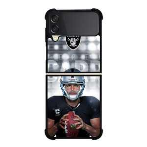 OAKLAND RAIDERS DEREK CARR Samsung Z Flip 3 Case OAKLAND RAIDERS DEREK CARR Samsung Z Flip 3 Case