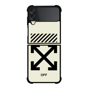 OFF WHITE LOGO Samsung Z Flip 3 Case OFF WHITE LOGO Samsung Z Flip 3 Case
