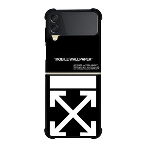 OFF WHITE Samsung Z Flip 3 Case OFF WHITE Samsung Z Flip 3 Case