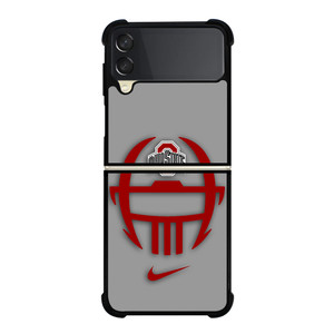 OHIO STATE HELMET 2 Samsung Z Flip 3 Case OHIO STATE HELMET 2 Samsung Z Flip 3 Case