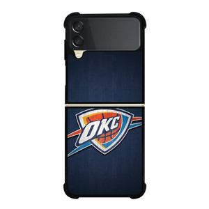 OKLAHOMA CITY THUNDER LOGO Samsung Z Flip 3 Case OKLAHOMA CITY THUNDER LOGO Samsung Z Flip 3 Case