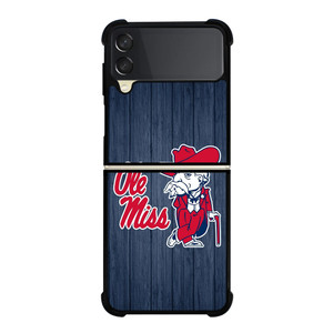 OLE MISS BASEBALL LOGO Samsung Z Flip 3 Case