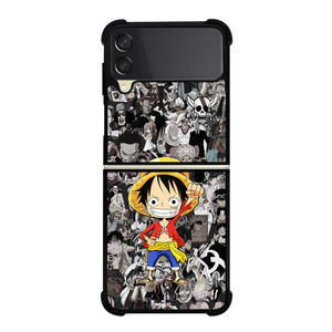 ONE PIECE CUTE LUFFY Samsung Z Flip 3 Case ONE PIECE CUTE LUFFY Samsung Z Flip 3 Case