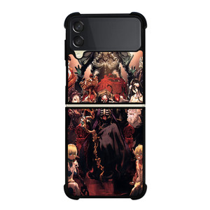 OVERLORD CHARACTERS Samsung Z Flip 3 Case OVERLORD CHARACTERS Samsung Z Flip 3 Case