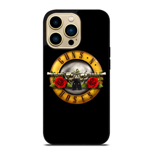 GUN AND ROSES LOGO iPhone 14 Pro Max Case