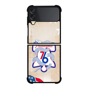 PHILADELPHIA 76ERS LOGO 3 Samsung Z Flip 3 Case PHILADELPHIA 76ERS LOGO 3 Samsung Z Flip 3 Case