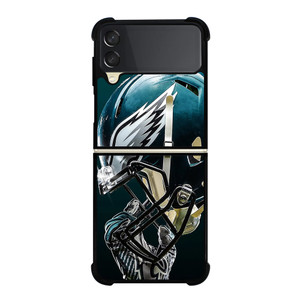 PHILADELPHIA EAGLES HELMET Samsung Z Flip 3 Case PHILADELPHIA EAGLES HELMET Samsung Z Flip 3 Case