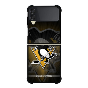 PITTSBURGH PENGUINS LOGO 3 Samsung Z Flip 3 Case PITTSBURGH PENGUINS LOGO 3 Samsung Z Flip 3 Case