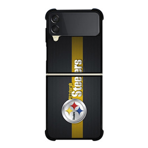 PITTSBURGH STEELERS LOGO Samsung Z Flip 3 Case PITTSBURGH STEELERS LOGO Samsung Z Flip 3 Case