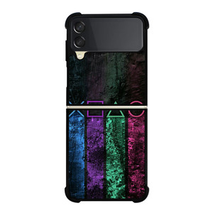 PLAYSTATION BUTTON 2 Samsung Z Flip 3 Case PLAYSTATION BUTTON 2 Samsung Z Flip 3 Case