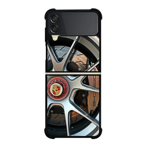 PORSCHE CAR WHEEL 4 Samsung Z Flip 3 Case PORSCHE CAR WHEEL 4 Samsung Z Flip 3 Case