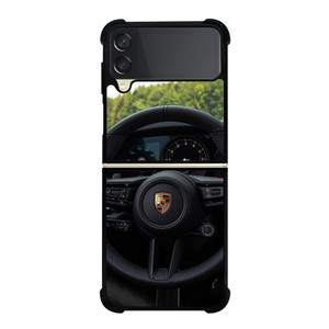 PORSCHE STEERING WHEEL 3 Samsung Z Flip 3 Case PORSCHE STEERING WHEEL 3 Samsung Z Flip 3 Case