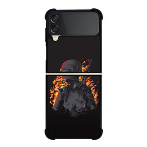 PUBG HELMET Samsung Z Flip 3 Case PUBG HELMET Samsung Z Flip 3 Case