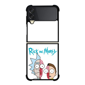 RICK AND MORTY ANATOMY Samsung Z Flip 3 Case RICK AND MORTY ANATOMY Samsung Z Flip 3 Case