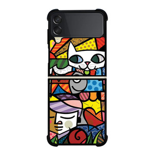 ROMERO BRITTO LOVE 2 Samsung Z Flip 3 Case