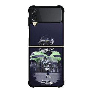 RUSSEL WILSON SEATTLE SEAHAWKS 2 Samsung Z Flip 3 Case RUSSEL WILSON SEATTLE SEAHAWKS 2 Samsung Z Flip 3 Case