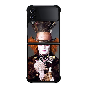 MAD HATTER ALICE IN WONDERLAND Samsung Z Flip 4 Case MAD HATTER ALICE IN WONDERLAND Samsung Z Flip 4 Case