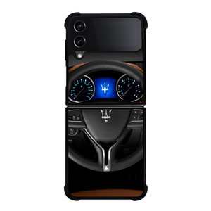 MASERATI STEERING WHEEL Samsung Z Flip 4 Case MASERATI STEERING WHEEL Samsung Z Flip 4 Case