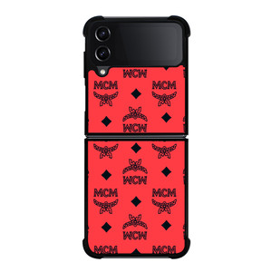MCM WORLDWIDE PATTERN 2 Samsung Z Flip 4 Case MCM WORLDWIDE PATTERN 2 Samsung Z Flip 4 Case