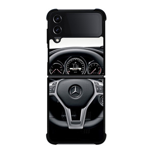 MERCEDES BENZ STEERING WHEEL Samsung Z Flip 4 Case MERCEDES BENZ STEERING WHEEL Samsung Z Flip 4 Case