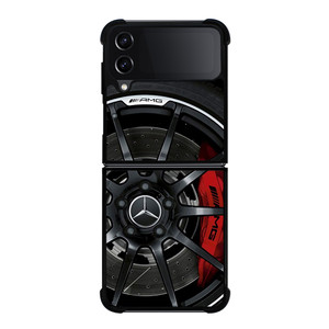 MERCEDES BENZ WHEELS Samsung Z Flip 4 Case MERCEDES BENZ WHEELS Samsung Z Flip 4 Case