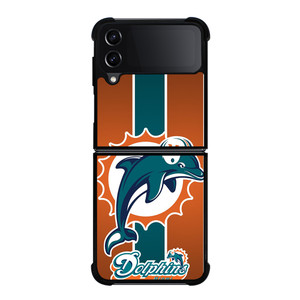 MIAMI DOLPHINS 3 Samsung Z Flip 4 Case MIAMI DOLPHINS 3 Samsung Z Flip 4 Case