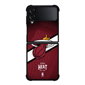 MIAMI HEAT NBA Samsung Z Flip 4 Case MIAMI HEAT NBA Samsung Z Flip 4 Case