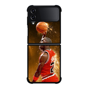 MICHAEL JORDAN CHICAGO BULLS Samsung Z Flip 4 Case MICHAEL JORDAN CHICAGO BULLS Samsung Z Flip 4 Case
