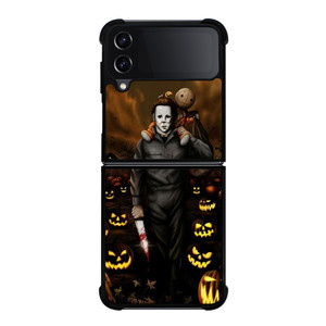 MICHAEL MYERS HALLOWEEN 2 Samsung Z Flip 4 Case MICHAEL MYERS HALLOWEEN 2 Samsung Z Flip 4 Case
