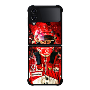 MICHAEL SCHUMACHER HELMET Samsung Z Flip 4 Case MICHAEL SCHUMACHER HELMET Samsung Z Flip 4 Case