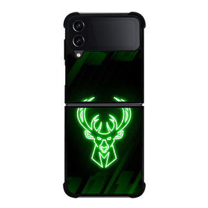 MILWAUKEE BUCKS ICON 4 Samsung Z Flip 4 Case MILWAUKEE BUCKS ICON 4 Samsung Z Flip 4 Case