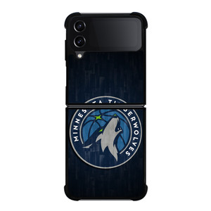 MINNESOTA TIMBERWOLVES LOGO Samsung Z Flip 4 Case MINNESOTA TIMBERWOLVES LOGO Samsung Z Flip 4 Case