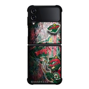 MINNESOTA WILD SYMBOL Samsung Z Flip 4 Case MINNESOTA WILD SYMBOL Samsung Z Flip 4 Case