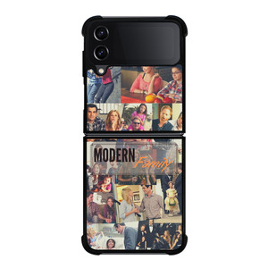 MODERN FAMILY MOVIES SERIES COLLAGE Samsung Z Flip 4 Case MODERN FAMILY MOVIES SERIES COLLAGE Samsung Z Flip 4 Case