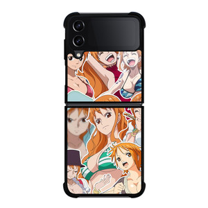 NAMI ONE PIECE COLLAGE Samsung Z Flip 4 Case NAMI ONE PIECE COLLAGE Samsung Z Flip 4 Case