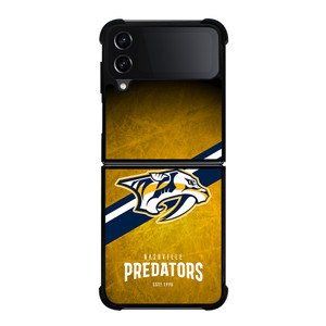 NASHVILLE PREDATORS LOGO Samsung Z Flip 4 Case NASHVILLE PREDATORS LOGO Samsung Z Flip 4 Case