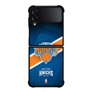 NEW YORK KNICKS LOGO Samsung Z Flip 4 Case NEW YORK KNICKS LOGO Samsung Z Flip 4 Case